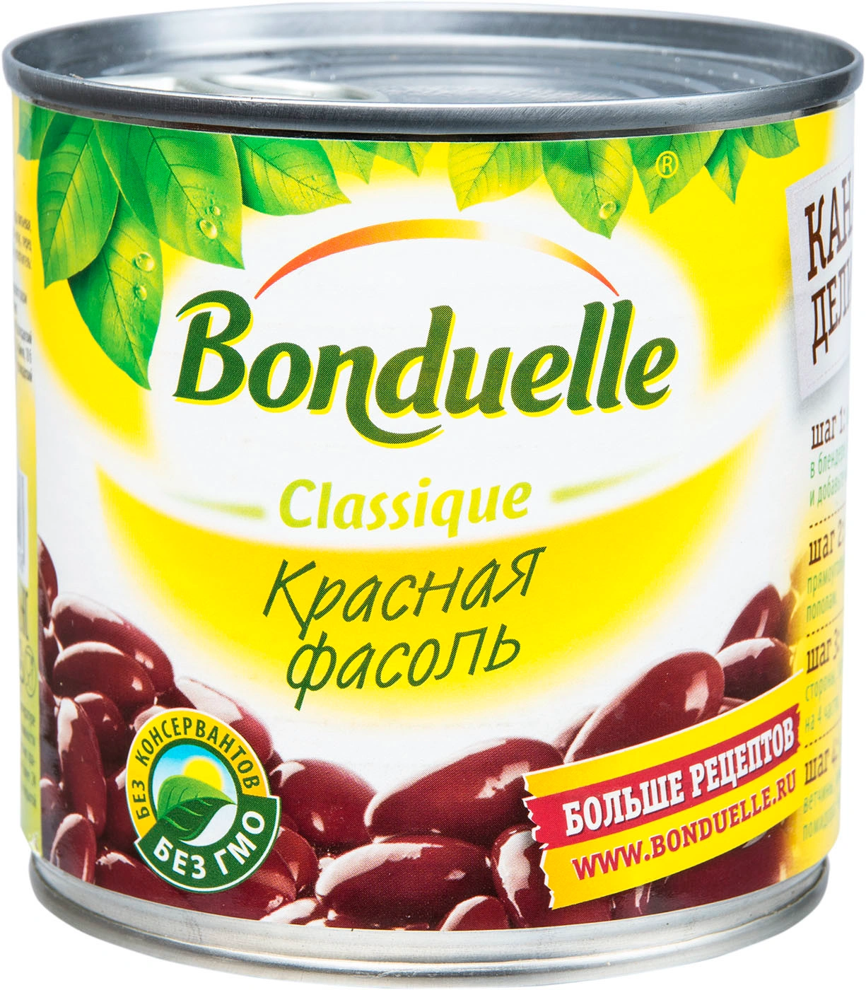 

Фасоль красная Bonduelle консервированная, 425 мл