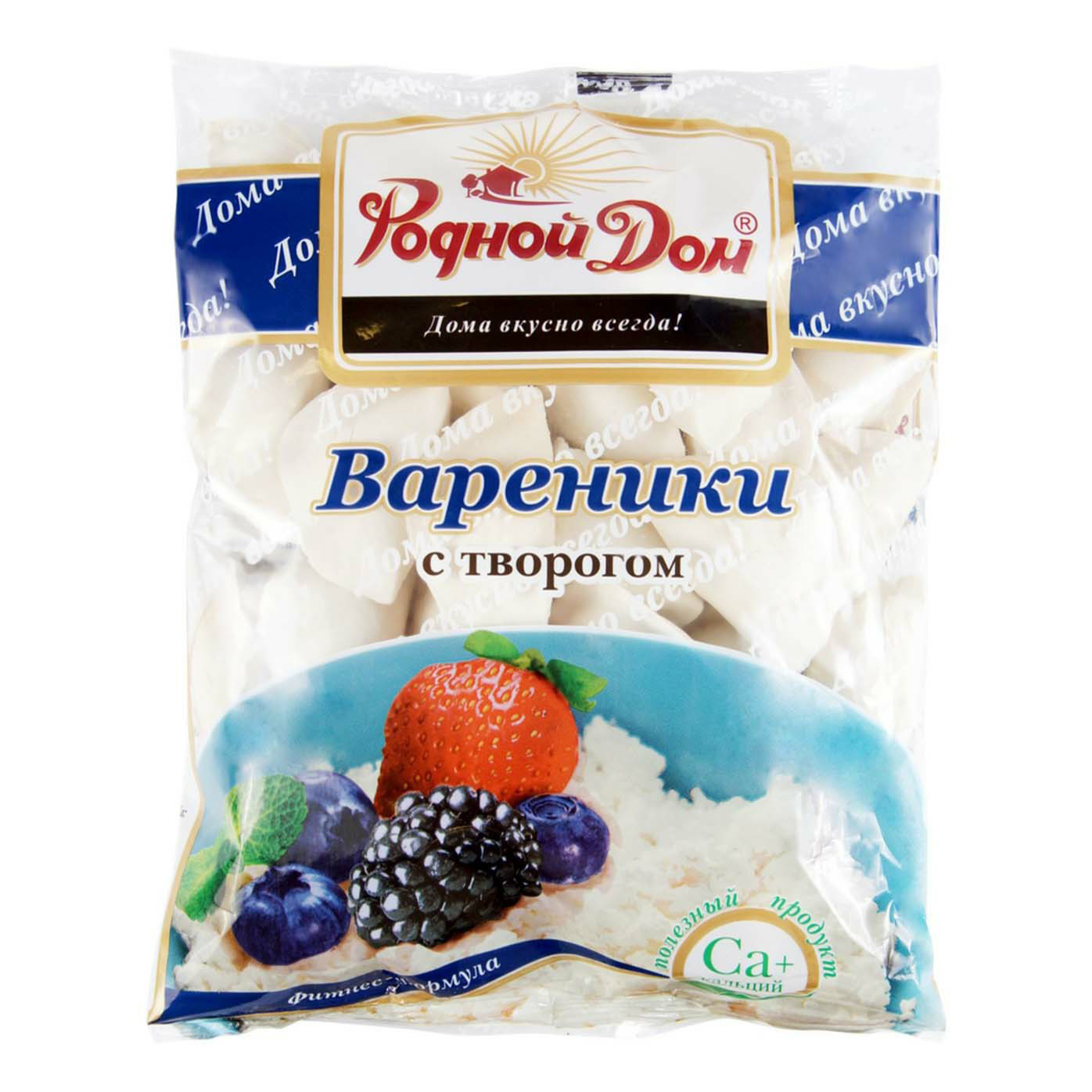 

Вареники Родной дом с творогом замороженные 450 г