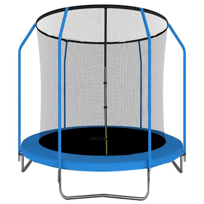 ONLITOP Батут ONLITOP, d=183 см, с внутренней сеткой, цвет синий