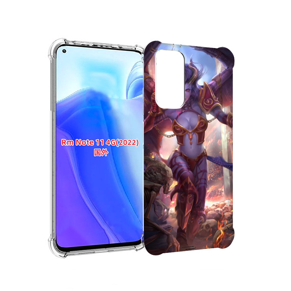 

Чехол MyPads queen of pain dota 2 для Xiaomi Redmi Note 11 4G ( Глобальная версия ), Tocco