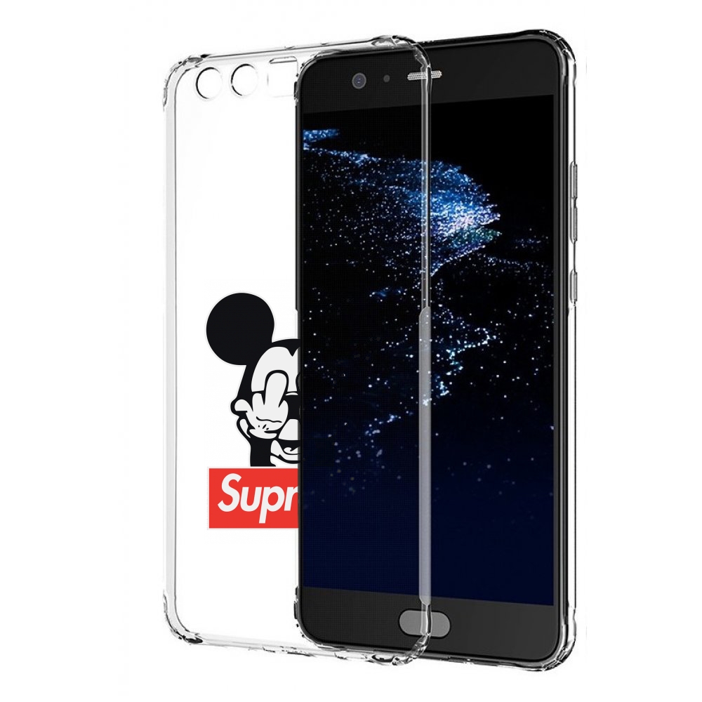 

Чехол бампер MyPads Супримовский-Микки-маус для Huawei P10 Plus, Прозрачный, Tocco