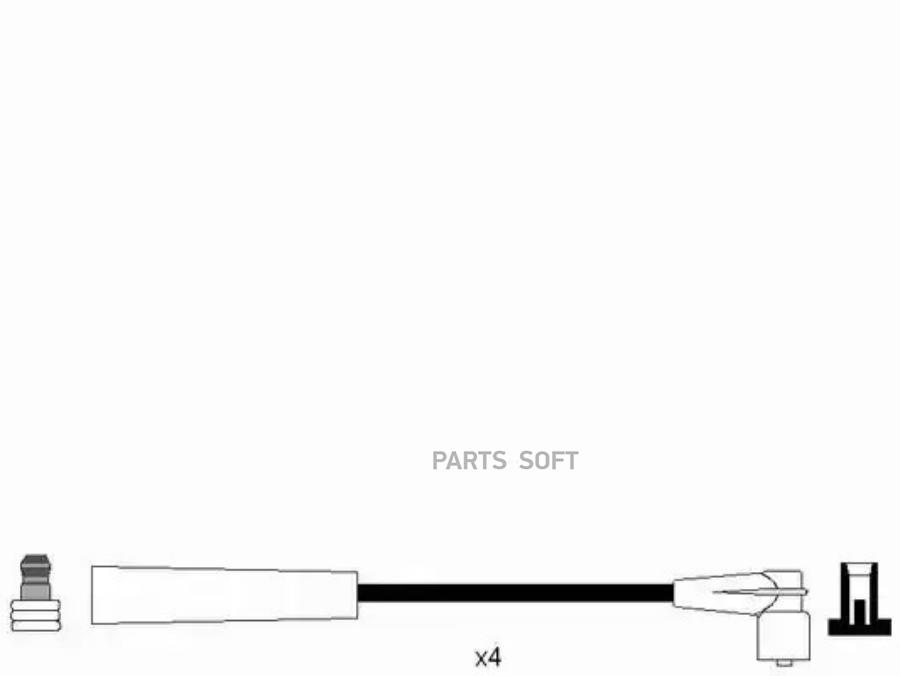 Провода высоковольтные RC-LD1201 NGK 4943