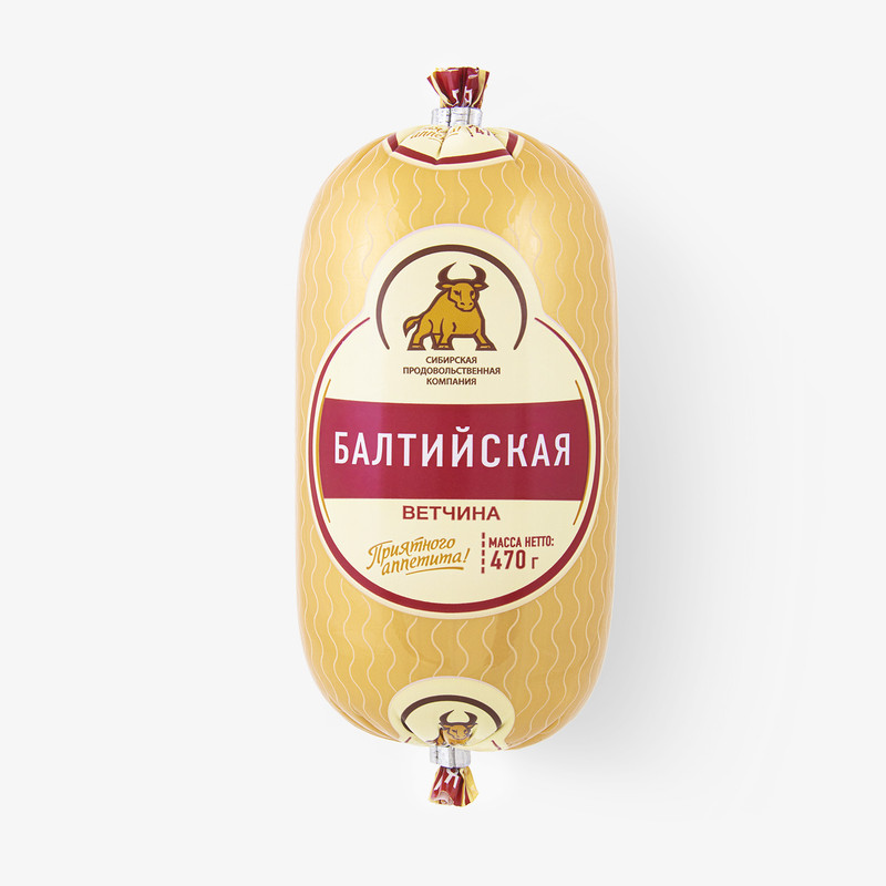 

Ветчина СПК Балтийская 470 г