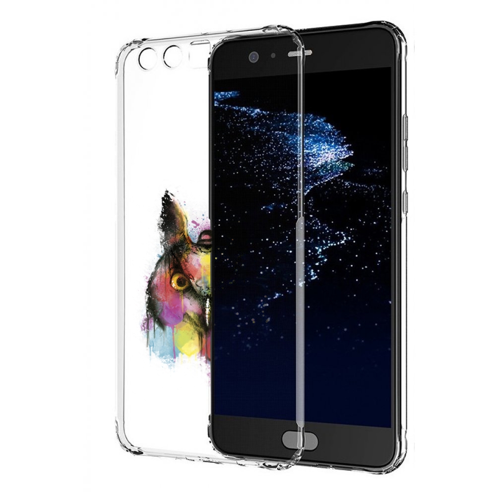 

Чехол бампер MyPads Сова 2 для Huawei P10 Plus противоударный, Прозрачный, Tocco