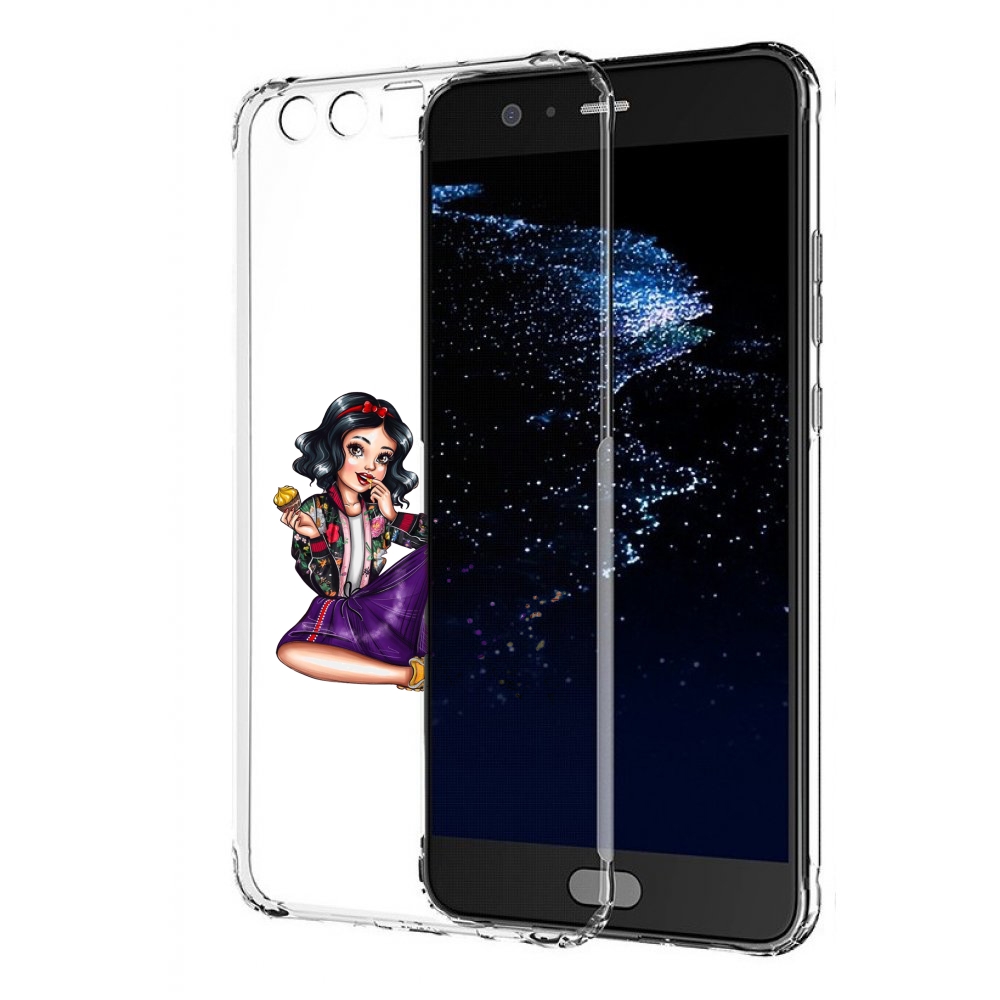 Чехол бампер MyPads Сладкая-жизнь женский для Huawei P10 Plus пр