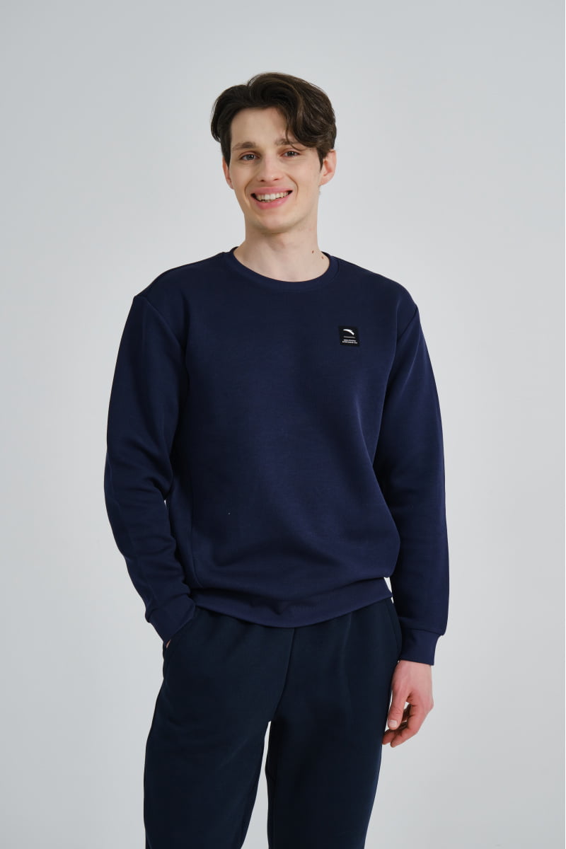 

Свитшот мужской Anta 852347715S Group Purchase A-SPORTS SHAPE синий M, 852347715S Group Purchase A-SPORTS SHAPE