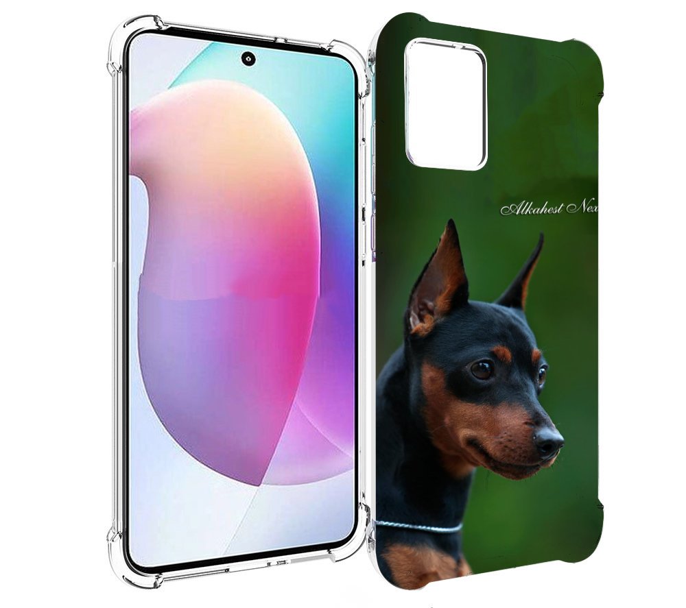 

Чехол MyPads цвергпинчер черпинчер для Motorola Edge 30 Neo, Прозрачный, Tocco