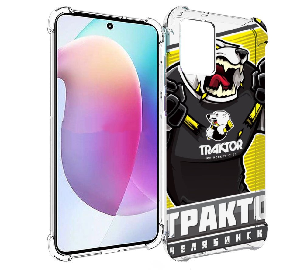

Чехол MyPads хк трактор челябинск для Motorola Edge 30 Neo, Прозрачный, Tocco