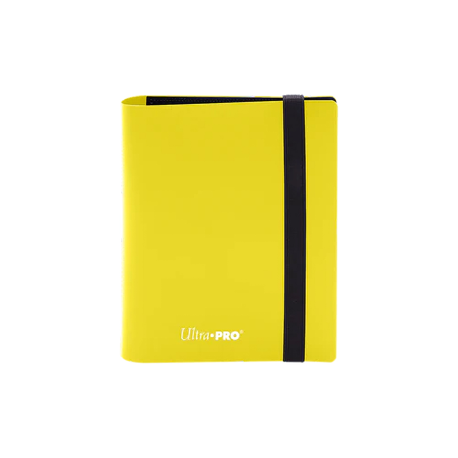 Альбом портфолио Ultra Pro Eclipse 2-Pocket PRO-Binder 20 листов Lemon Yellow 2х1 альбом ultra pro pro binder c 20 встроенными листами 3х3 светло зелёный