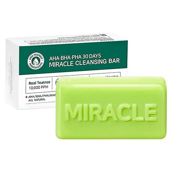 Мыло Some By Mi - AHA-BHA-PHA 30 days miracle cleansing bar с кислотами для проблемной кож