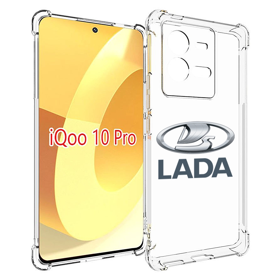 

Чехол MyPads Lada-ваз-4 мужской для Vivo iQOO 10 Pro, Прозрачный, Tocco