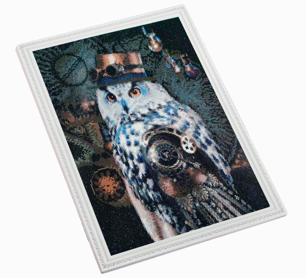 Картина по номерам Цветной Хранитель времени MG2452 на холсте на подрамнике 40х50 премиум