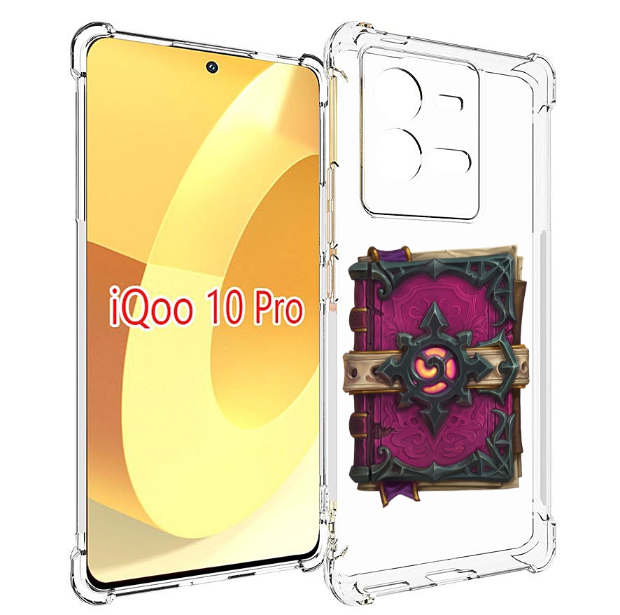 

Чехол MyPads Hearthstone для Vivo iQOO 10 Pro, Прозрачный, Tocco
