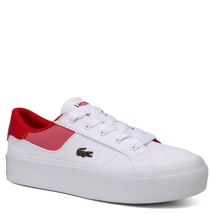 

Кеды женские Lacoste 747CFA0011 белые 39 EU, Белый, 747CFA0011