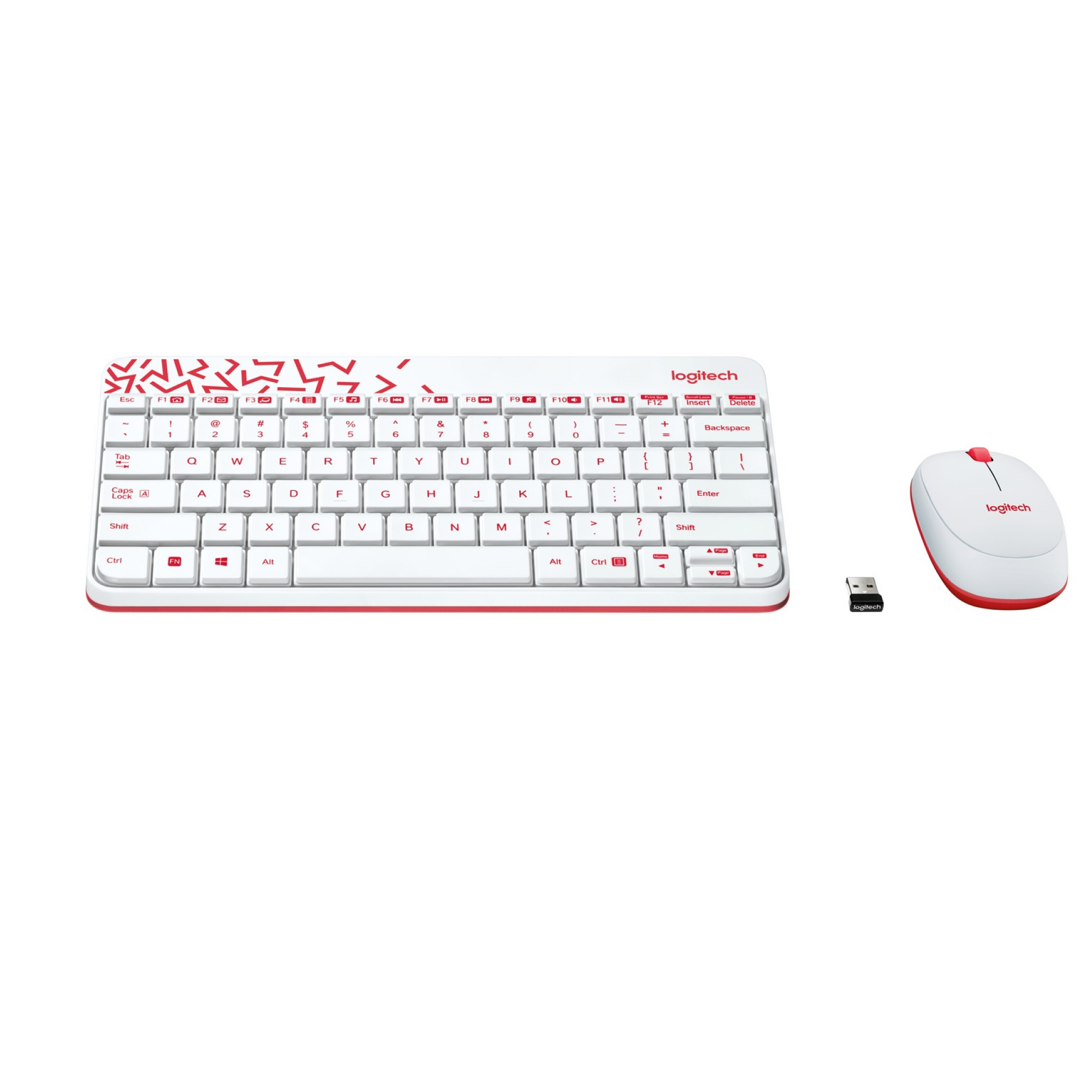 Logitech mk240 white