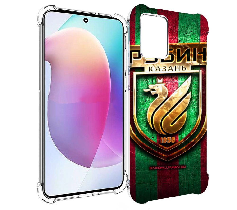 

Чехол MyPads фк рубин казань для Motorola Edge 30 Neo, Прозрачный, Tocco