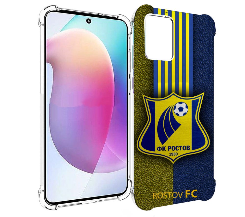 

Чехол MyPads фк ростов мужской для Motorola Edge 30 Neo, Прозрачный, Tocco