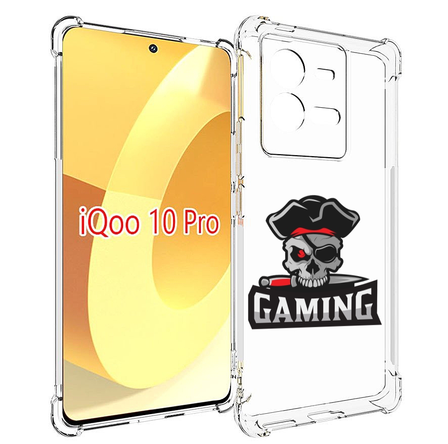 

Чехол MyPads Gaming-2 для Vivo iQOO 10 Pro, Прозрачный, Tocco