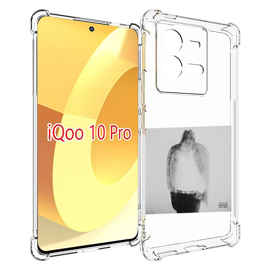 

Чехол MyPads Future - HNDRXX для Vivo iQOO 10 Pro, Прозрачный, Tocco