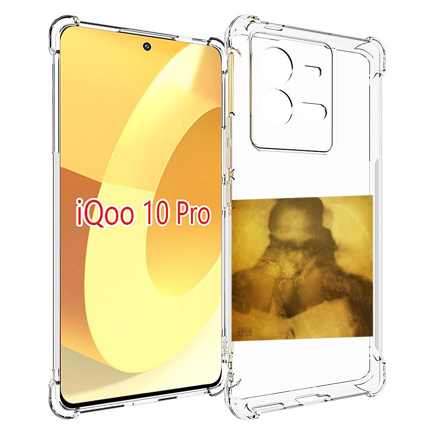 

Чехол MyPads Future - Future для Vivo iQOO 10 Pro, Прозрачный, Tocco
