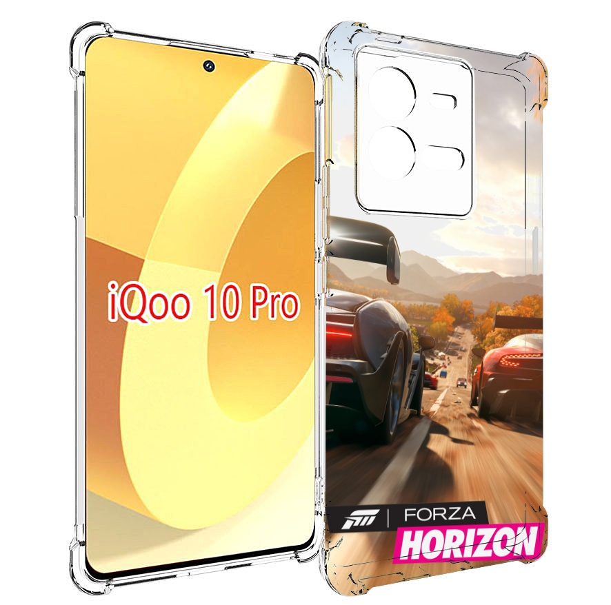 

Чехол MyPads Forza Horizon для Vivo iQOO 10 Pro, Прозрачный, Tocco