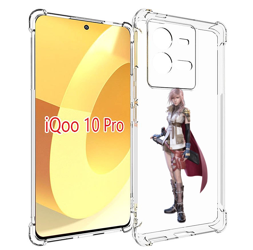 

Чехол MyPads Final-Fantasy для Vivo iQOO 10 Pro, Прозрачный, Tocco