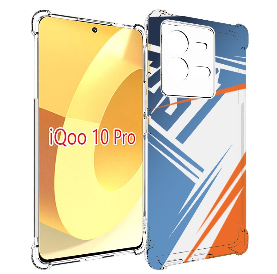 

Чехол MyPads Fast для Vivo iQOO 10 Pro, Прозрачный, Tocco