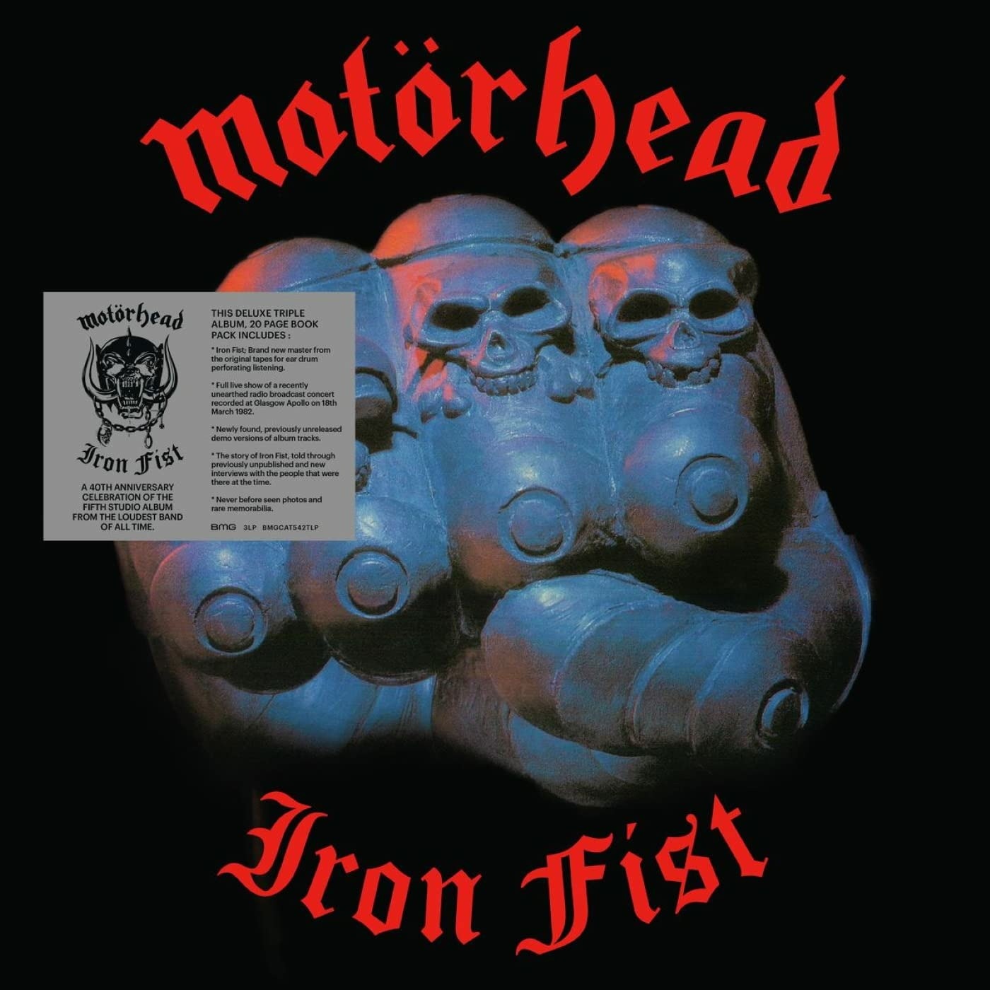 

Motorhead - Iron Fist (3LP), Iron fist