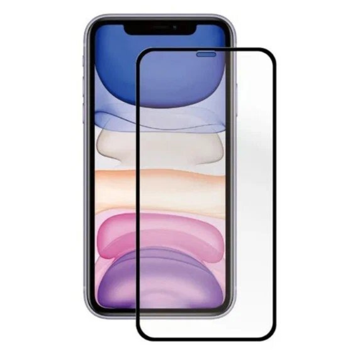 

Защитное стекло с силиконовым краем iPhone Xr / 11 Full