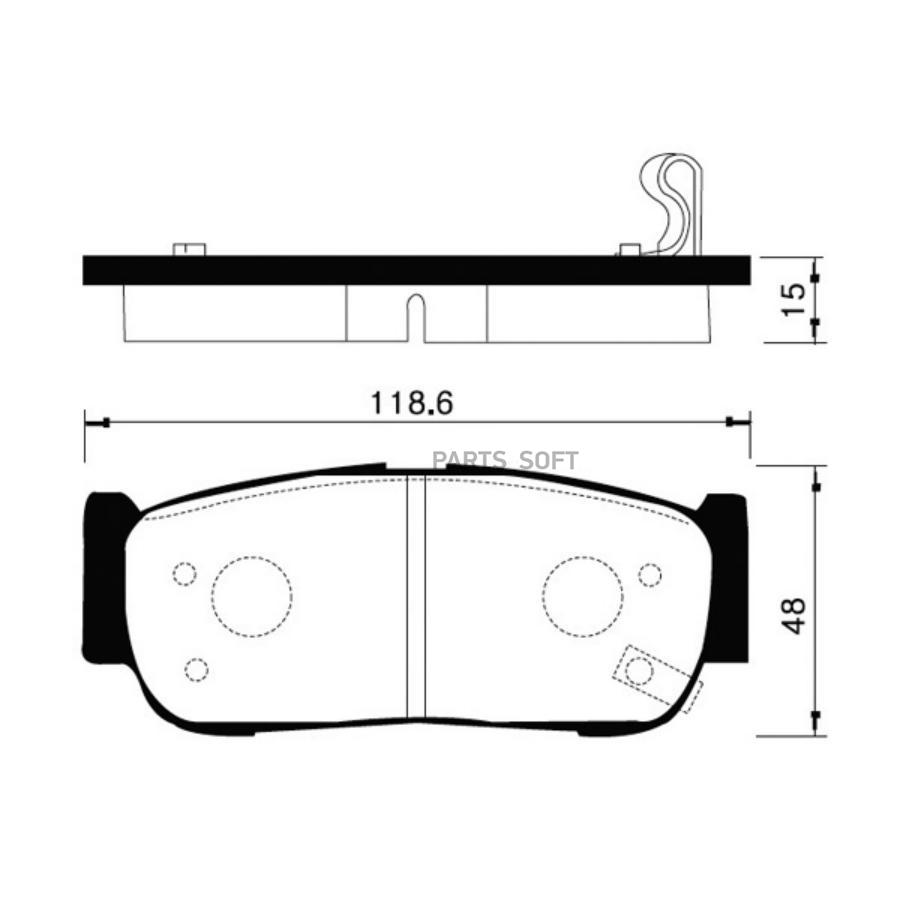 Тормозные колодки AVANTECH дисковые av141