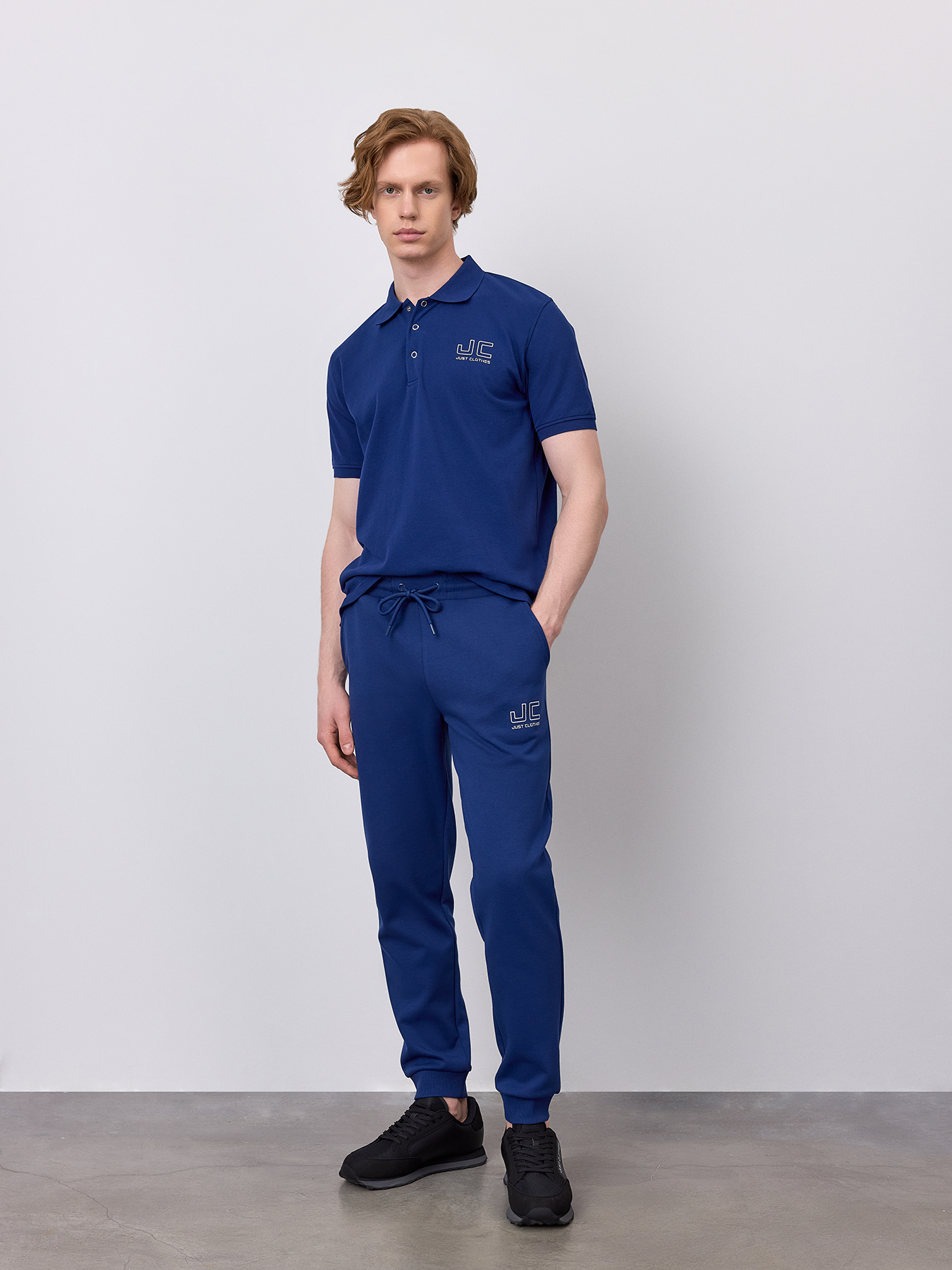 

Спортивные брюки мужские Just Clothes 000000458 синие 46 RU, Синий, 000000458