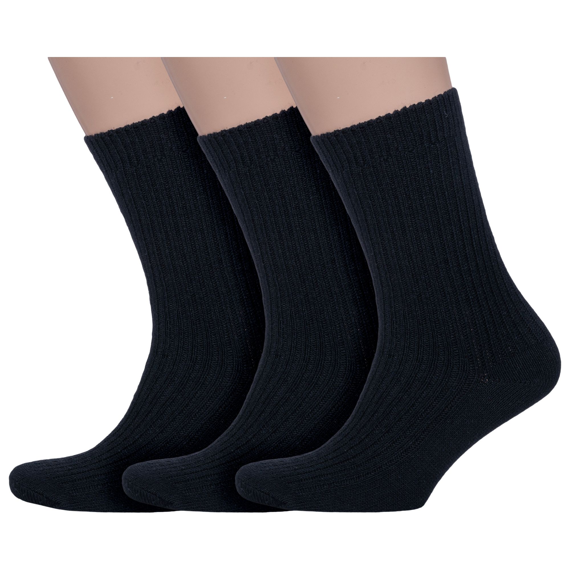 Комплект носков мужских Hobby Line 3-6258 черных one size