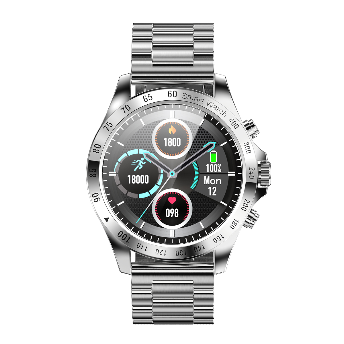 Cмарт-часы Double A Smart Watch 09 silver da09