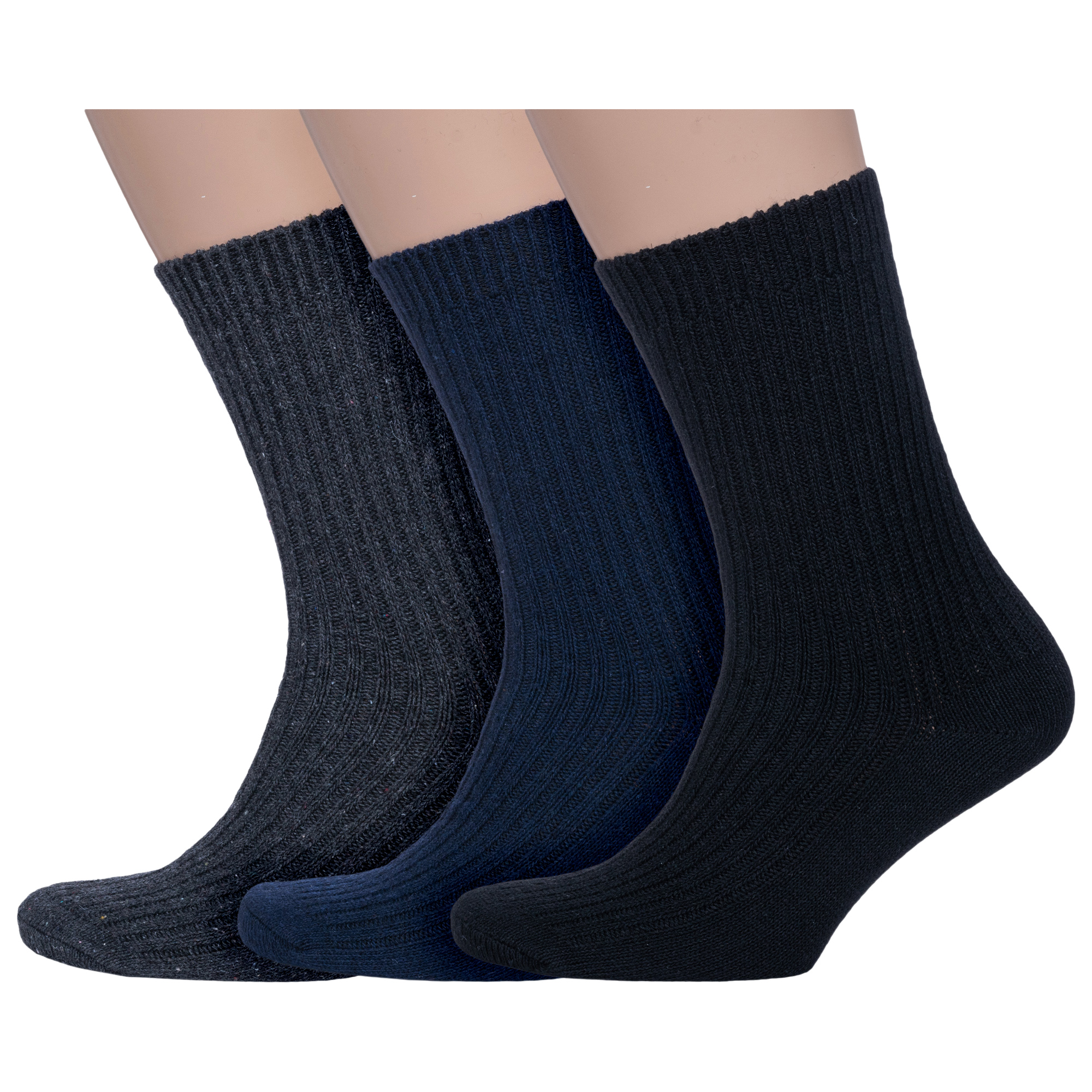 

Комплект носков мужских Hobby Line 3-6258 разноцветных, Серый;синий;черный, 3-6258