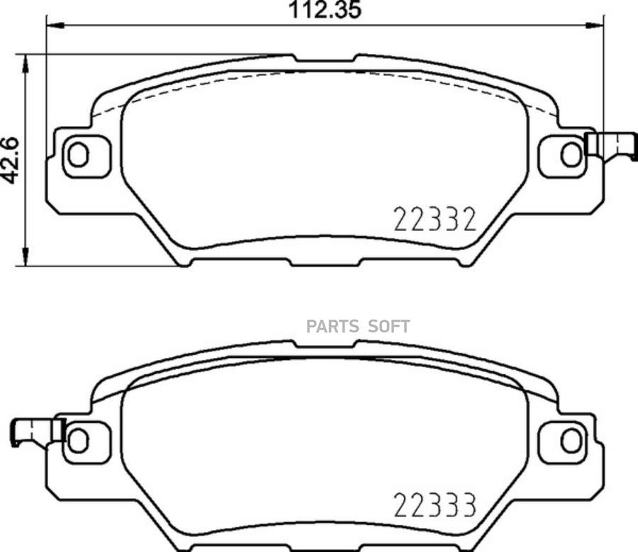 

Тормозные колодки NISSHINBO np5051