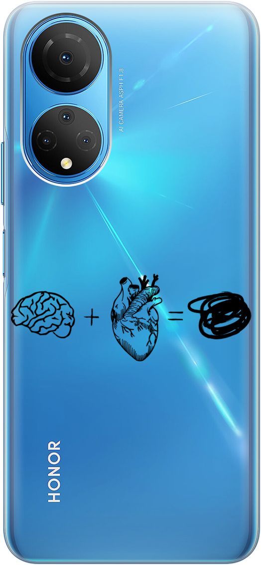 Силиконовый чехол на Honor X7 