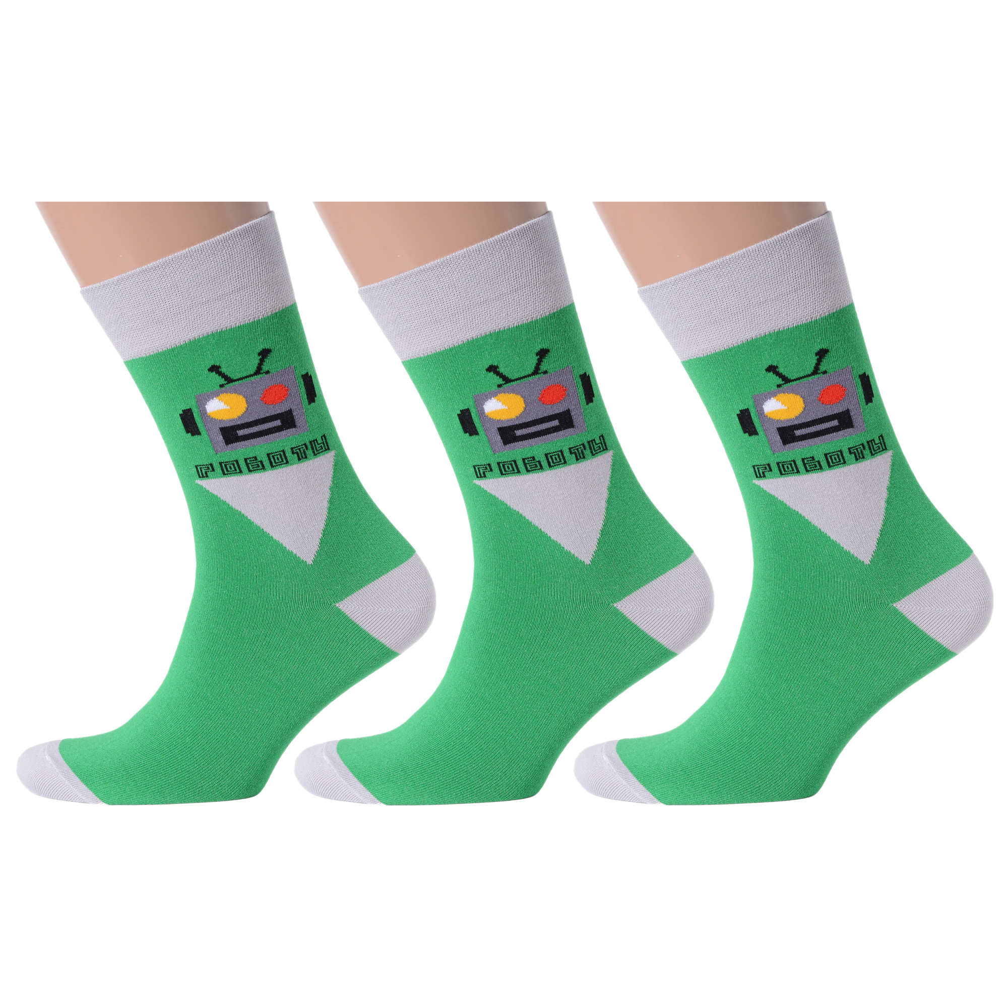 

Комплект носков мужских MoscowSocksClub msk3-М12 разноцветных 29, msk3-М12