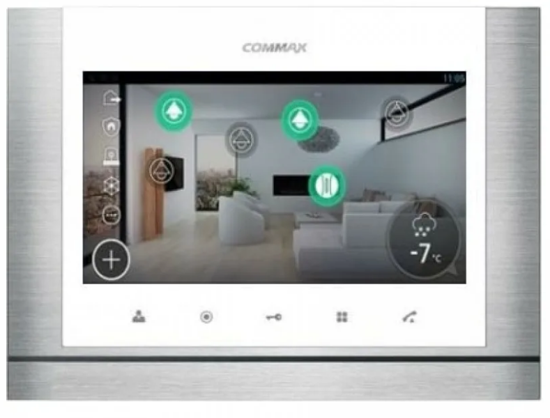 Видеодомофон COMMAX CMV-70MX Белый