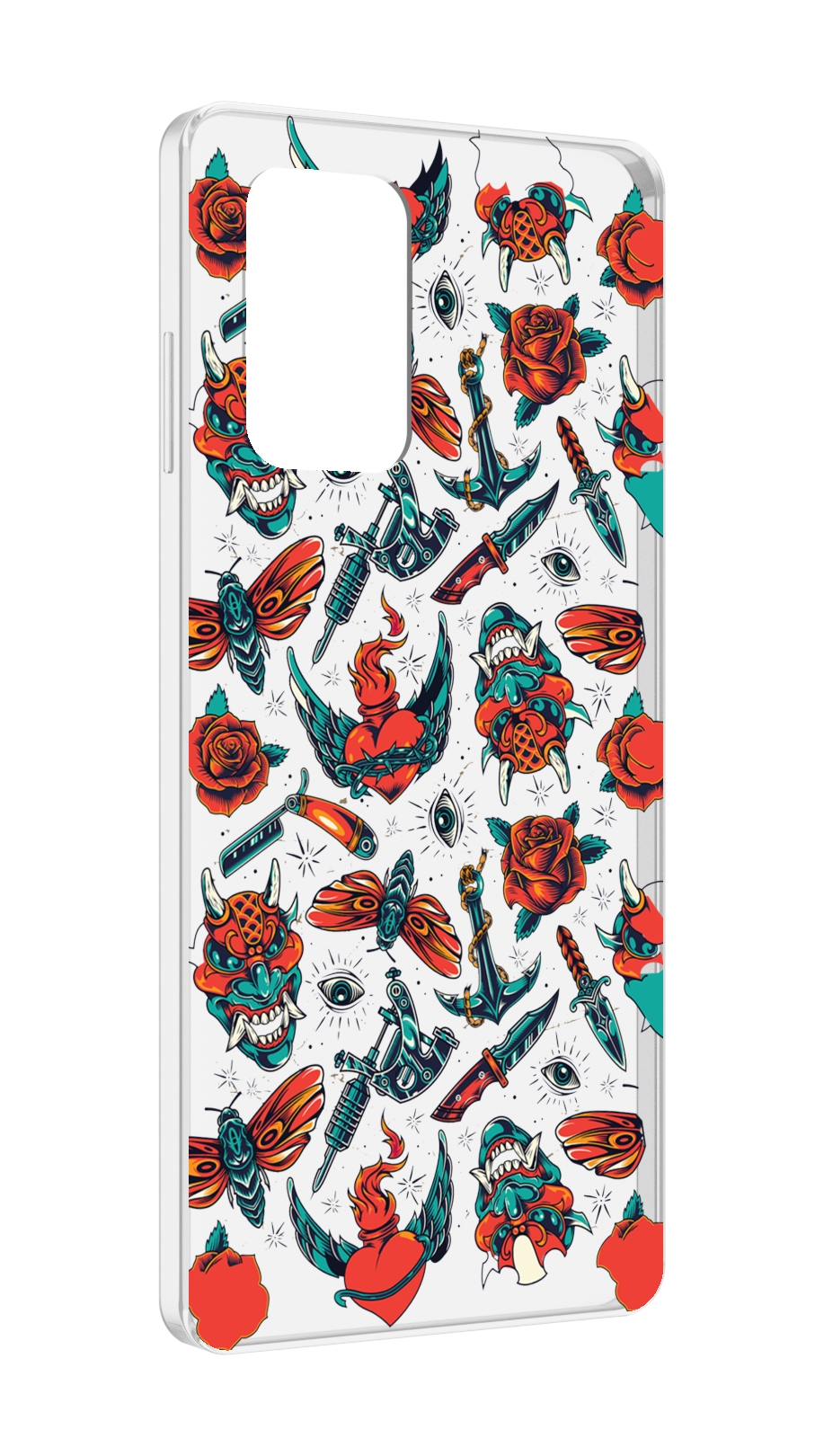 

Чехол MyPads олд-скул-пак для ZTE Blade A72 / ZTE Blade V40 Vita, Прозрачный, Tocco
