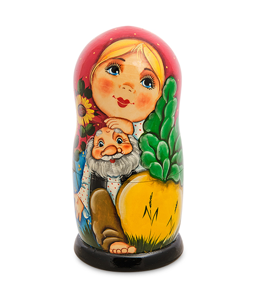 

Матрешка Народные промыслы Репка и дедушка, Многоцветный, AT2168328