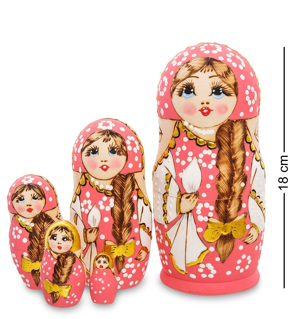 

Матрешка Народные промыслы Радислава, Розовый, AT2134176