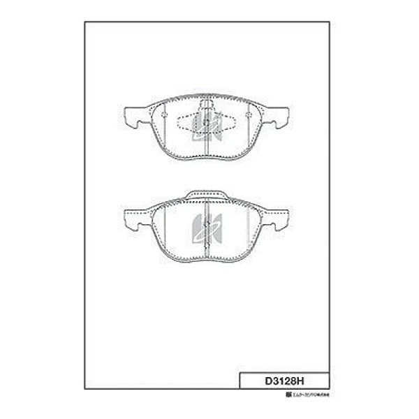 

Тормозные колодки Kashiyama передние D3128H