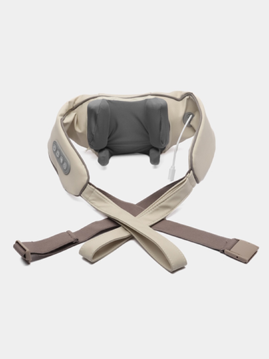 

Массажер для шеи электрический, Beauty_Mania, Neck_massager Серый