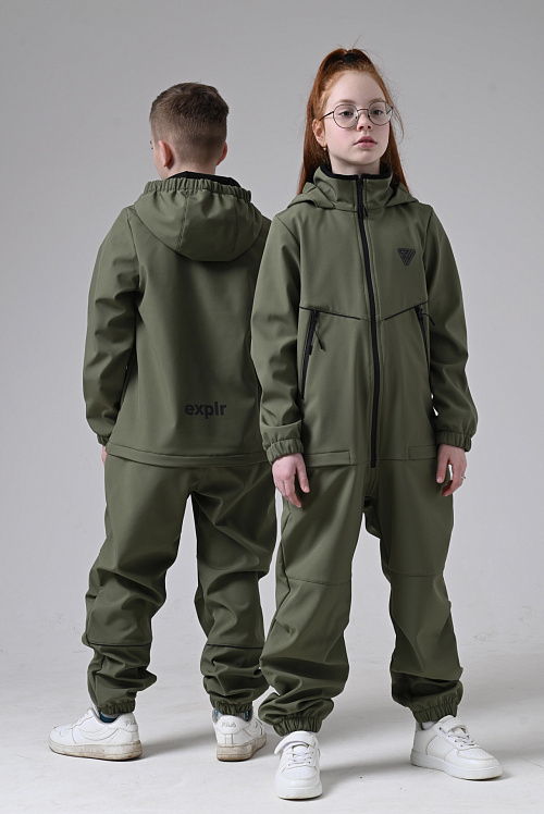 

Комбинезон детский Sherysheff В24077, хаки, 134, В24077