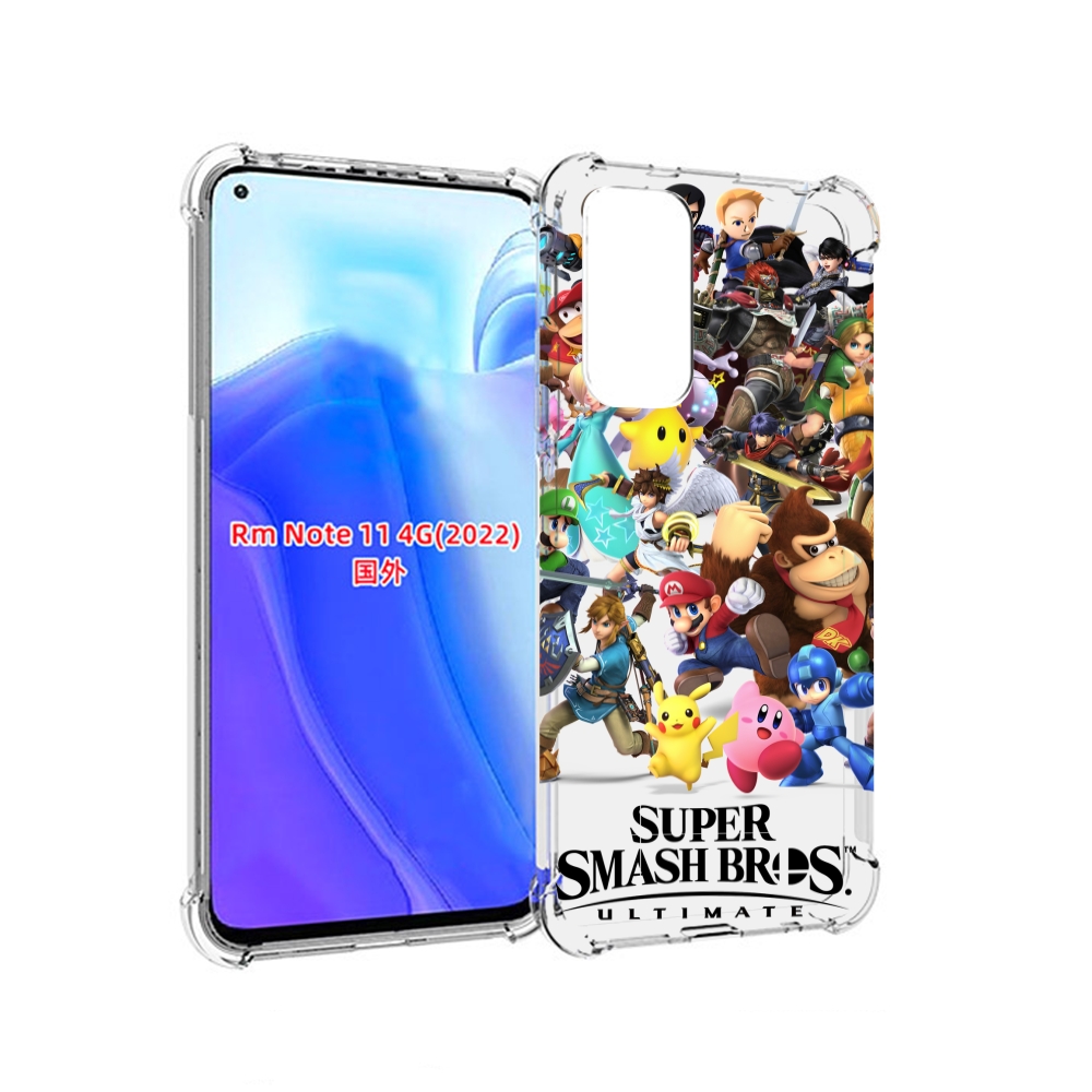 

Чехол MyPads Super Smash Bros для Xiaomi Redmi Note 11 4G ( Глобальная версия ), Tocco