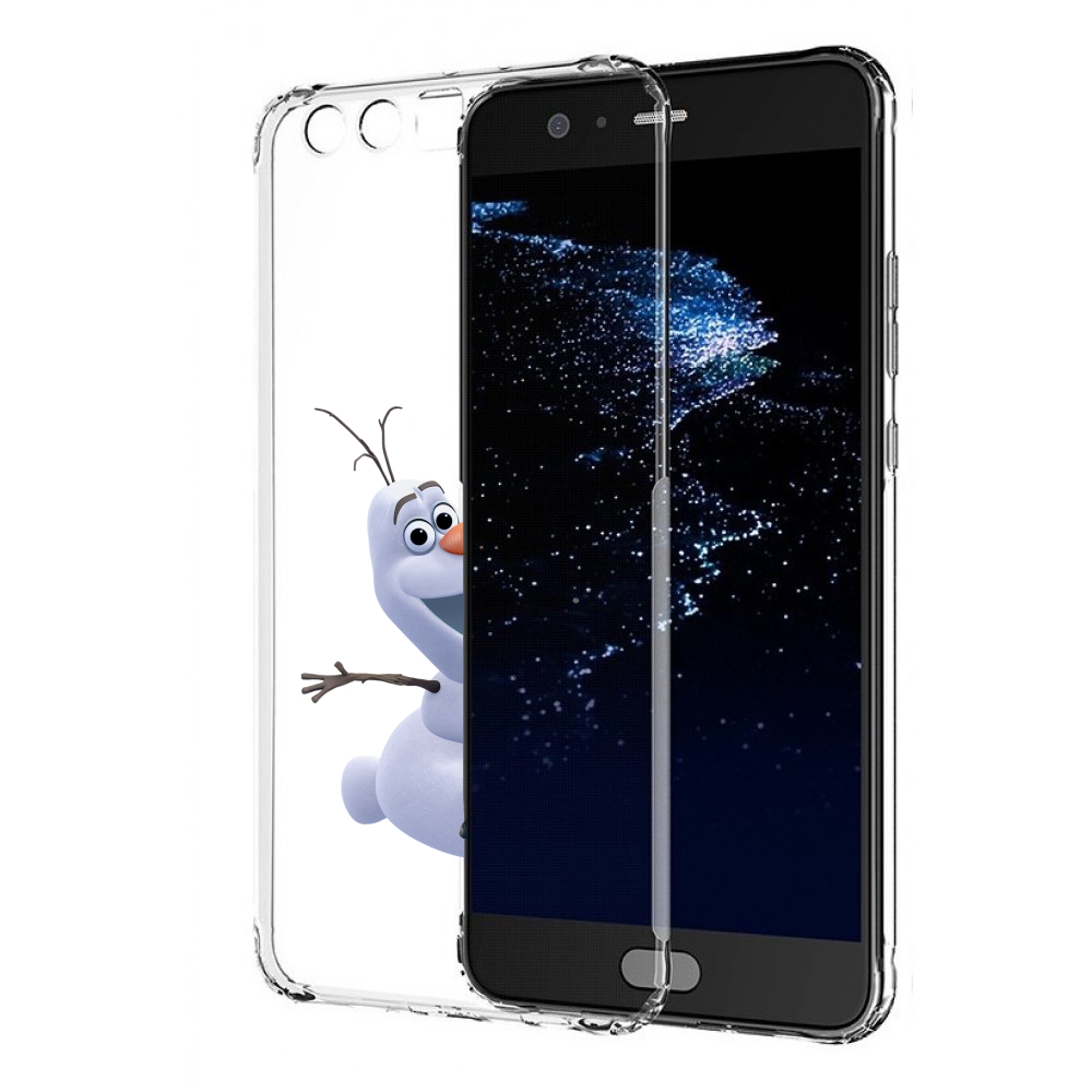 

Чехол бампер MyPads Олаф-холодное-сердце для Huawei P10 Plus про, Прозрачный, Tocco