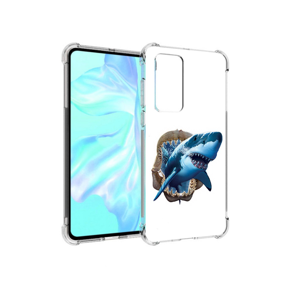 

Чехол MyPads Tocco для Huawei P40 челюсти, Прозрачный, Tocco