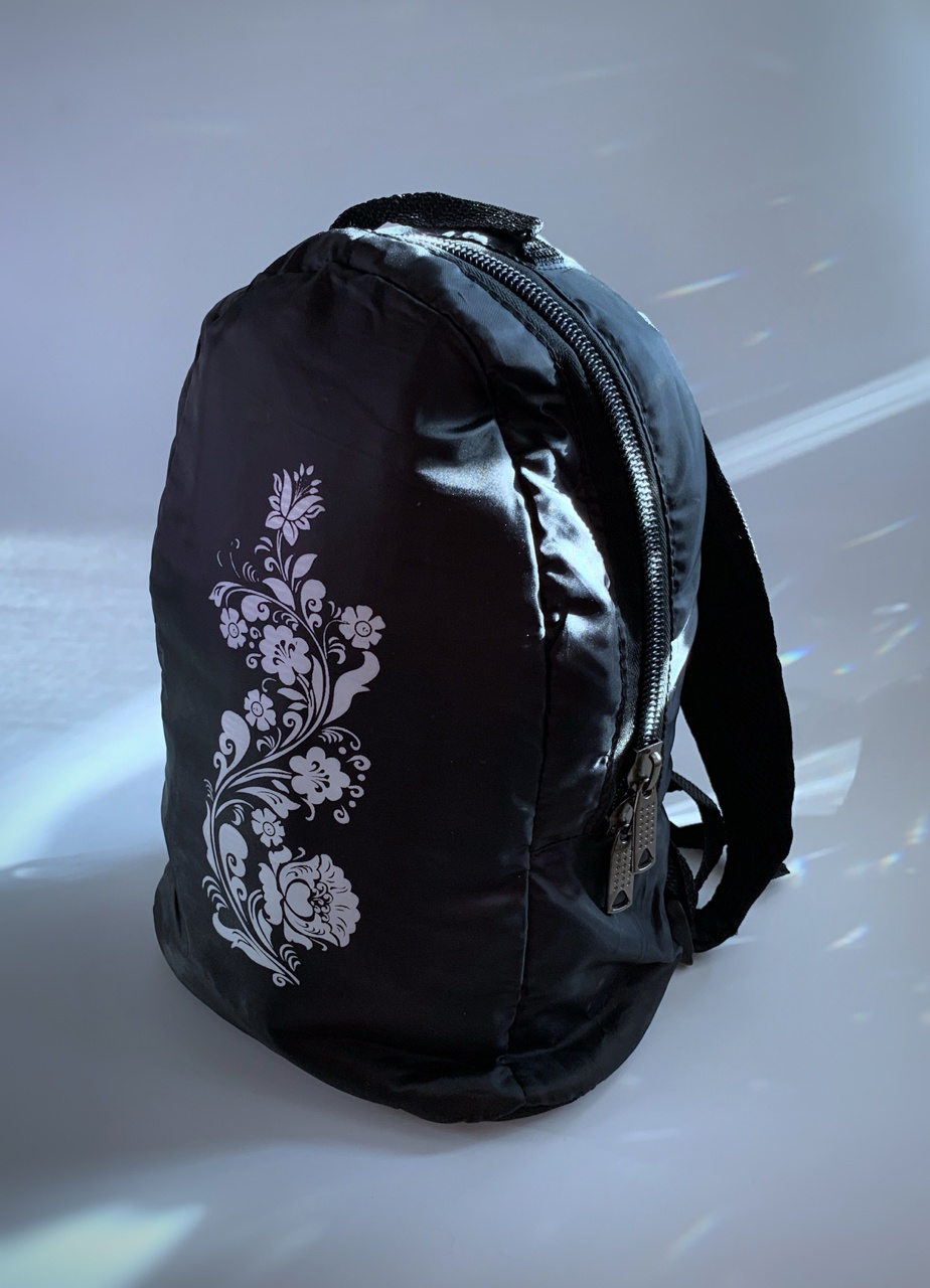 

Рюкзак женский NoBrand B01 черный, 32х20х10 см, B01