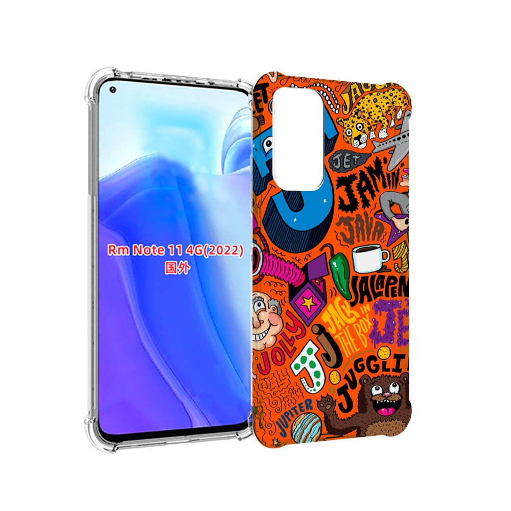 

Чехол MyPads funky-decor для Xiaomi Redmi Note 11 4G ( Глобальная версия ), Tocco