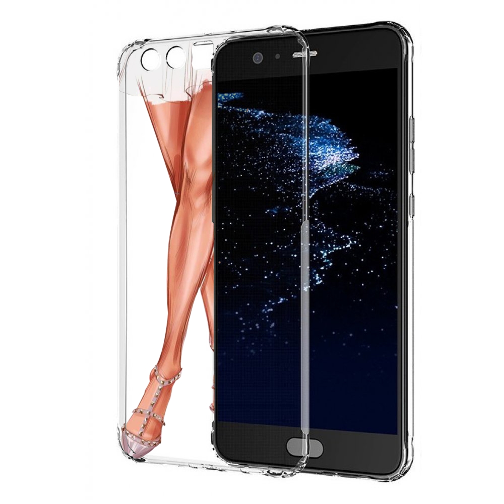 

Чехол бампер MyPads Ножки для Huawei P10 Plus противоударный, Прозрачный, Tocco